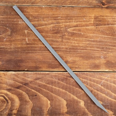 Uzbek skewer skewer, working length - 30 cm, width - 8 mm, thickness - 2 mm-1