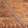 Uzbek skewer skewer, working length - 30 cm, width - 8 mm, thickness - 2 mm