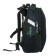 School backpack 38 x 30 x 16 cm, ergonomic back, stavia "drone", black