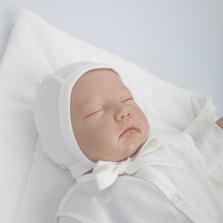 Kinderlitto discharge kit “New First Wardrobe”, 4 items, height 50-56 cm, dairy color-3