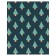 Pillow Roller "Field of Christmas trees, decorative, size 16x45 cm