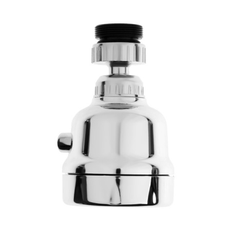Zein z3611 aerator. Three -mode, on a hinge, with adapters, chrome-7