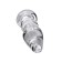 Sexus Glass anal plug, glass, transparent, 17 cm, d = 3.5 cm