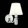 Wall lamp EVOLUCE. Sle111301-01. Monza. 1x40 watts, E14, 16x24.5 cm, chromium color