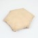 Hexagonal bed, 52 x 50 x 15 cm, matting,