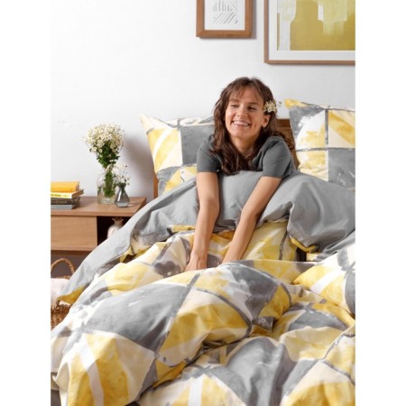 Bed linen 2 joint venture Golden Marble, size 220x214 cm, 175x215 cm, 70x70 cm - 2 pcs-9