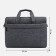 Laptop bag, gray color