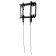 Holder F2617-B Black 22 "-40" Max.25kg wall-mounted.