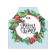 Apron kitchen with a photo print "Omela for Christmas", adjustable, size OS