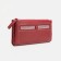 Women's wallet on magnets, red color