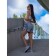 Women's shorts ise, size 46 cm, gray color
