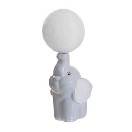 Table lamp "Elephant" 1x40W E14 gray 12.5x12.5x31cm-9