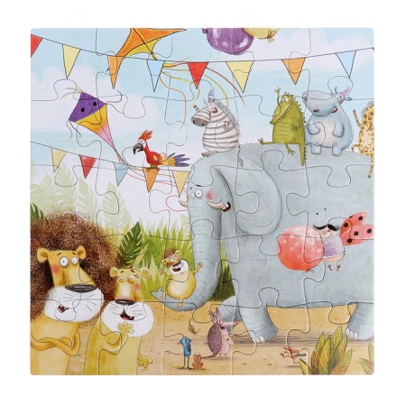 Puzzles 4 in 1 "Festive party", 25, 36, 49, 64 elements-10