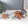 Souvenir Polystone "Elephant and Elephant" graffiti set 2x8.5x26 cm 8.8x5x17 cm