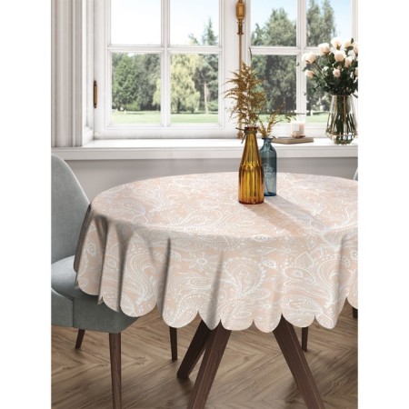 The tablecloth “Ghostly Waves”, Round, Saten, D = 150 cm