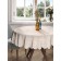 The tablecloth “Ghostly Waves”, Round, Saten, D = 150 cm
