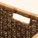 Wicker basket, 50x40x33 cm, seaweed