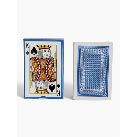 Playing cards 54 pcs "King", map 5.7 x 8.7 cm, blue shirt, 280 g-2