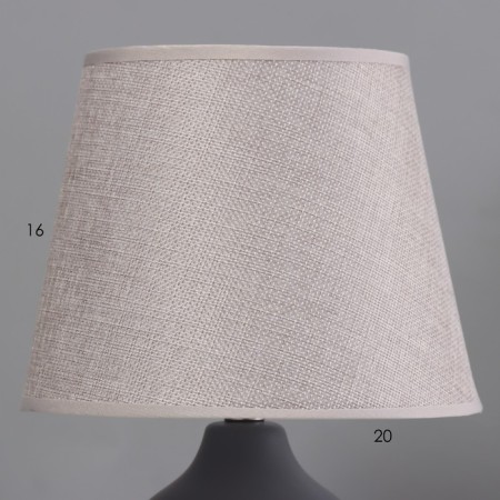 Ambrella table lamp E14 40W gray 20x20x32cm-2