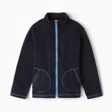 Children's sweatshirt, dark blue color, height 110 cm