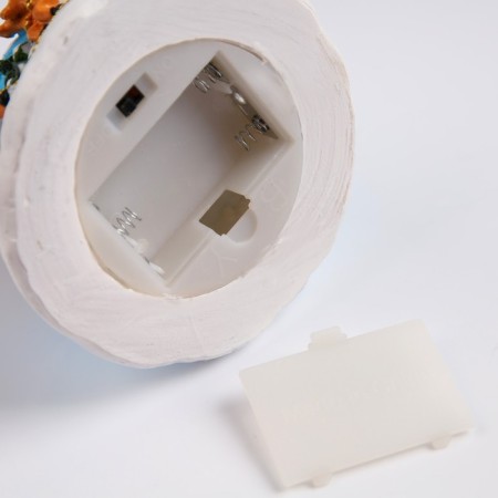 LED figure "Christmas tree" 10 × 15 × 10 cm, polystone, batteries AAAX2 (not in the kit), glow warm white-4