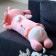 Soft toy-podushka "Elephant", 80 cm, pink color