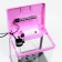 The Seastar HX-240F Aquarium includes: LED lamp, filter, 10 l, pink