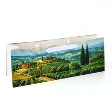 Package for a bottle horizontal 