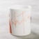Sublimation mug "I can. I do" a girl, 320 ml, with application
