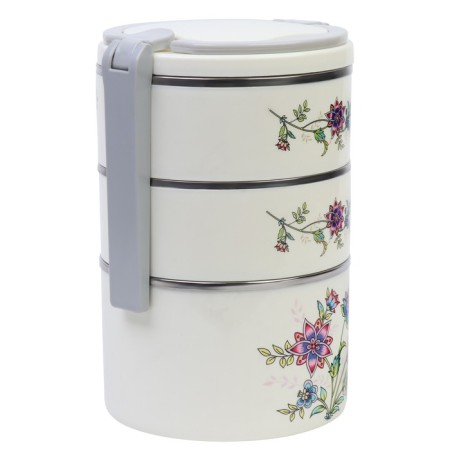 Lunch-Box "Ivyer", 2.1 l, 16 x 24 cm, white-1