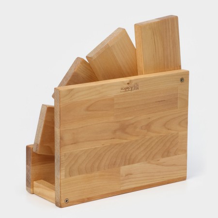 Board for feeding with catwalks, a storyteller 28 × 19.5 × 11cm, birch-12