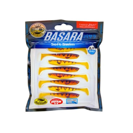 Vibro -highs LJ Pro Series 3D Basara Soft Swim 06,35/PG08 8pcs.-2