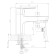 Rossinka S35-38 bath mixer, with short pouring, chrome