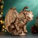 Figure "Gorguli" bronze 36x36x36cm