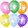 Shar Latex 12 "Buba", pastel, 1-way, set 25 pcs., Mix