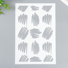 Plastic stencil 