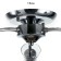 Svetogor chandelier "Shadow" 3x60W E27 chrome 65x65x22cm