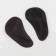 Suppinators for shoes, on an adhesive basis, 9.7 × 5.5 cm, steam, black color