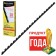 Plastic springs for binding 100 pieces, 6 mm (for stitching 10-20 sheets), black
