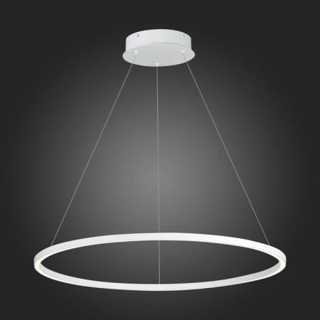 Suspension lamp ST LUCE. ST605.543.34. 1x34 W, LED, 4000K, 2210 LM, 60x60 cm, white color-2