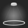 Suspension lamp ST LUCE. ST605.543.34. 1x34 W, LED, 4000K, 2210 LM, 60x60 cm, white color