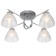 Ceiling lamp 4x60W E27, size 56x56x20 cm
