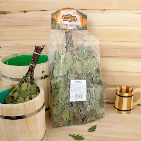 Broke for the bath oak, 55 cm with mint-1