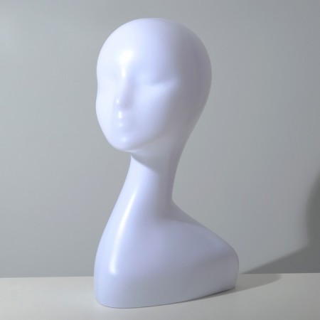Bust for jewelry, turnover, 23 × 14 × 40, white color-2