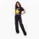 Women's T -shirt "Gucci Xuyucci", black color, size 48