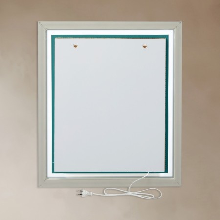 Highlight mirror, in the baguette, dark gold, wall, 60x70 cm-2
