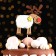 Topper New Year's "Olenenok" 10x11 cm