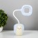 Table lamp "Snail" LED 1 mode 4.2W USB blue 8.5x13x29 cm Risalux