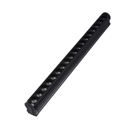 Track lamp, rotary, series "Flat" FTL-006, 18W, 48V, 3000K, 340mm, black