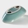 Ceramic serving "Bird on a leaf", 15.5 × 8.5 cm, blue color